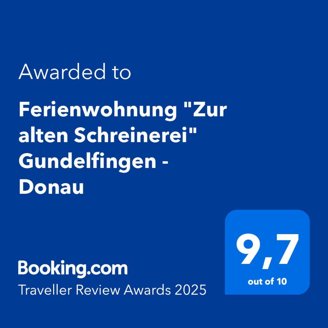 Ferienwohnung "Zur Alten Schreinerei" Gundelfingen - Donau Gundelfingen an der Donau Exterior photo